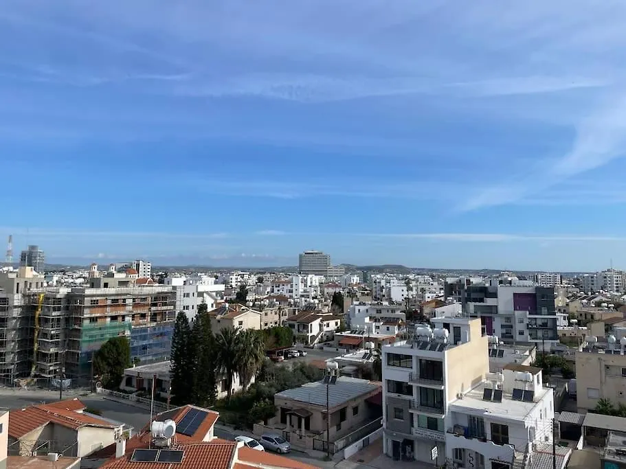 Palm View Residence With Private Rooftop Larnaca Apartment