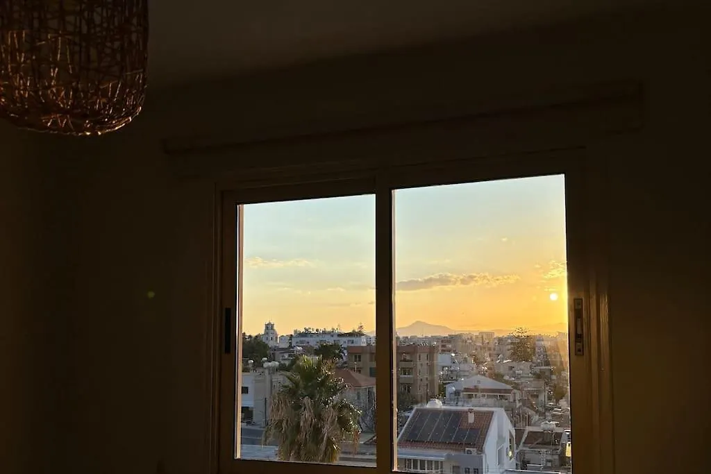 Palm View Residence With Private Rooftop Larnaca Apartment